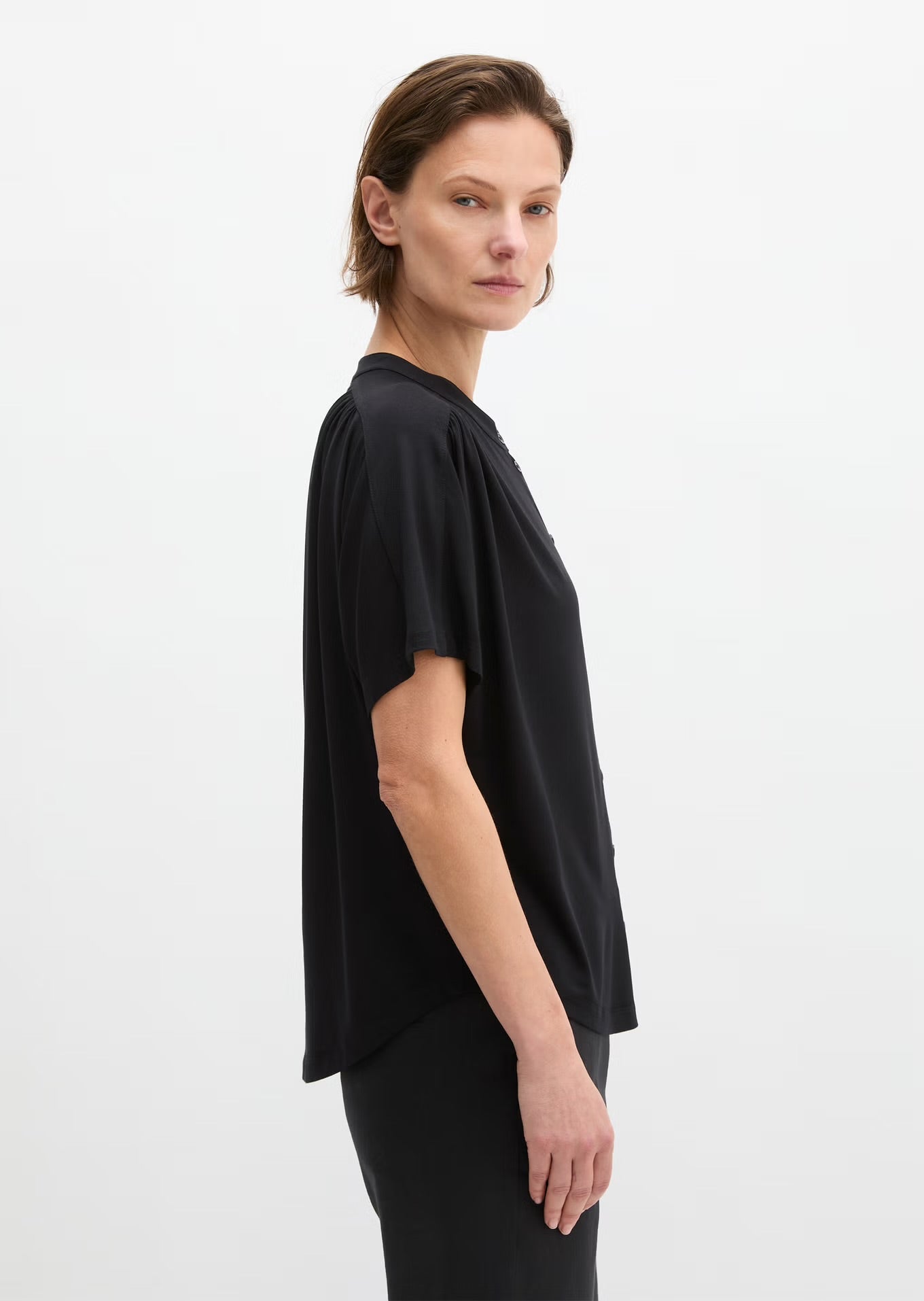 Marc O Polo REGULAR JERSEY BLOUSE FROM LENZING™ ECOVERO™