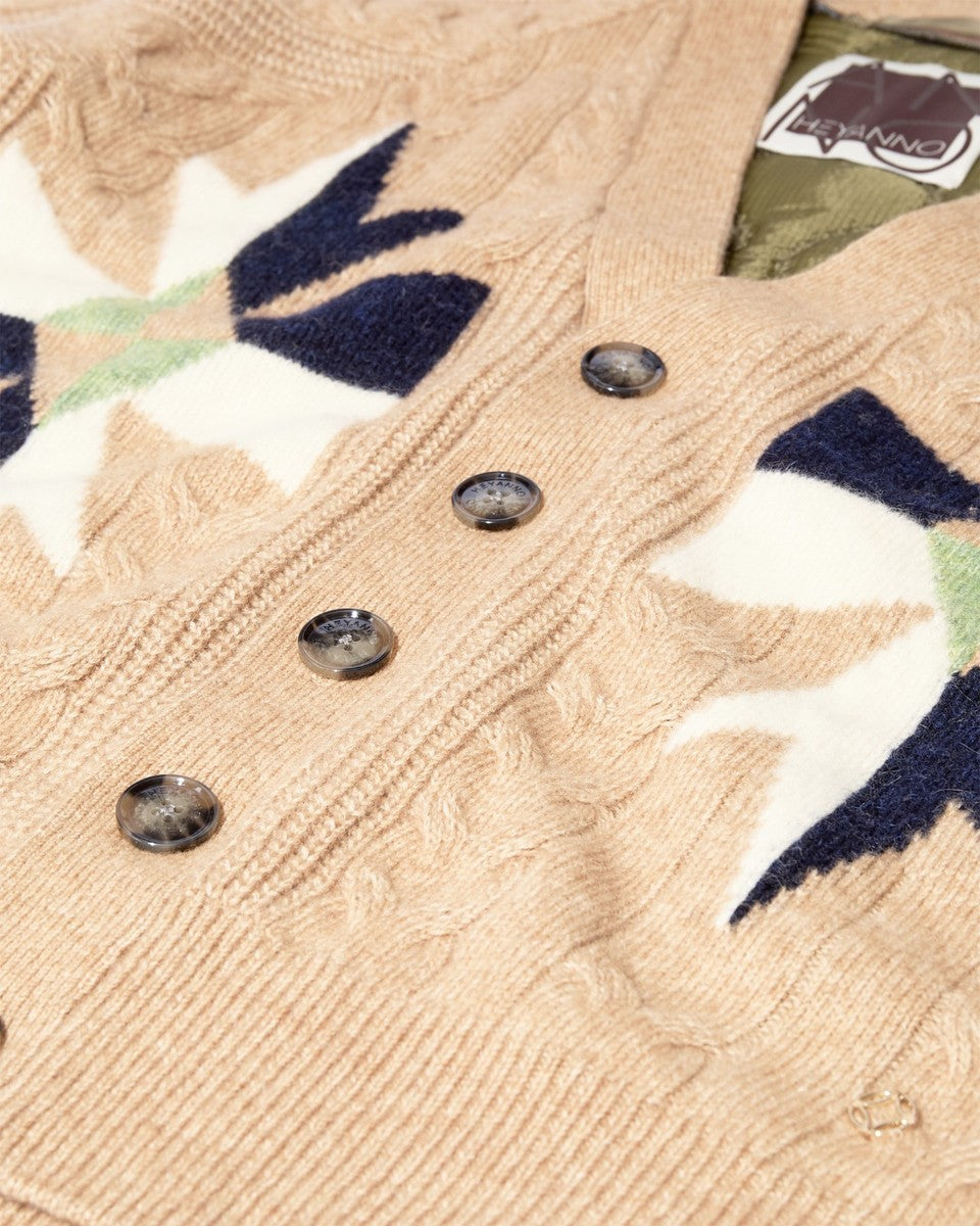 Heyanno MMHRio Quilt Cardigan
Relaxed fit