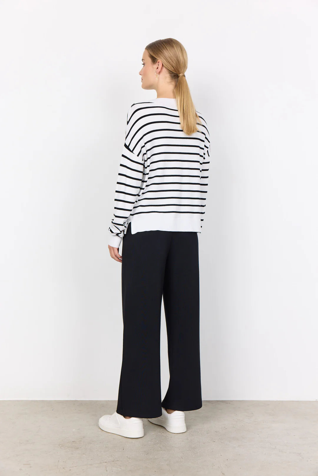 Soya Concept SC-DOLLIE STRIPE 780 PULLOVER OFF WHITE