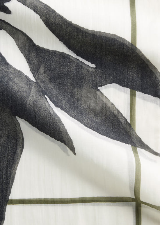 Marc O Polo SCARF WITH ALL-OVER PRINT WITH TENCEL™ LYOCELL