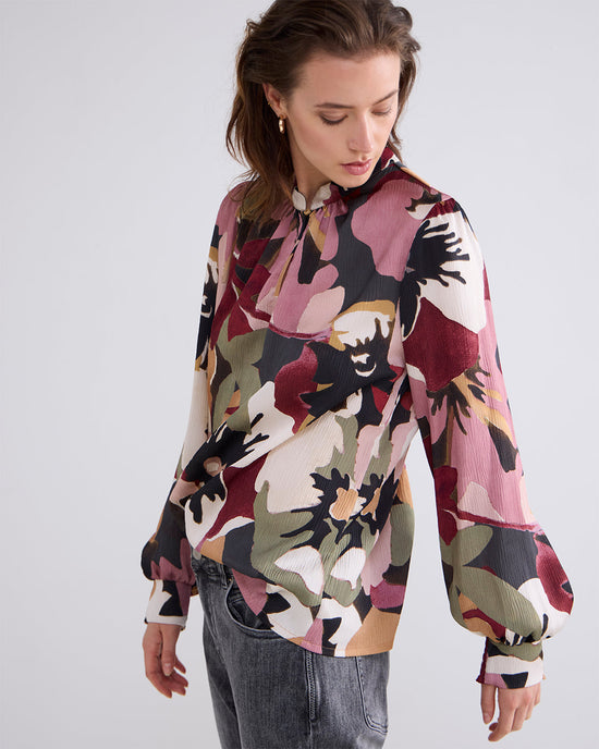 Summum Woman TOP WITH FLORAL PRINT