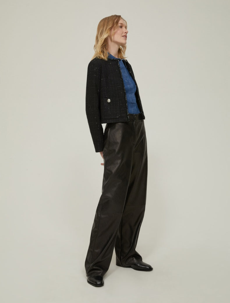 Pennyblack Basketweave lamé jacket