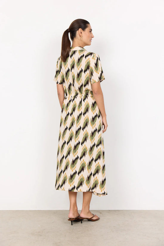 Load image into Gallery viewer, Soya Concept  SC-ROSILDA 4 DRESS GREEN
