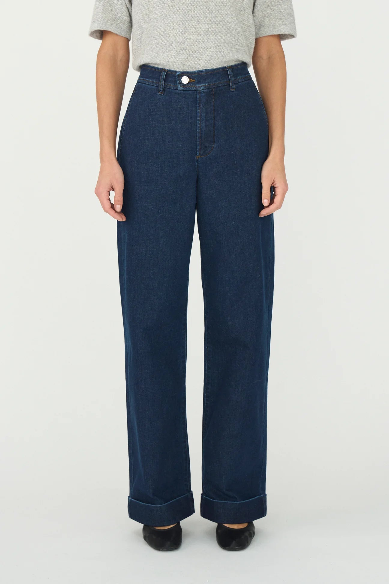 Pieszak PD-Birkin Weekend Cropped Jeans Wash Authentic Denim Blue