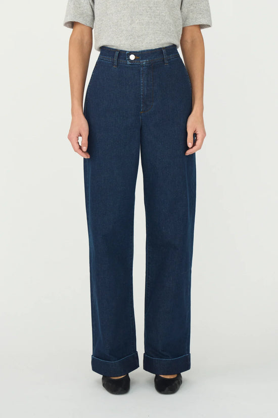 Pieszak PD-Birkin Weekend Cropped Jeans Wash Authentic Denim Blue