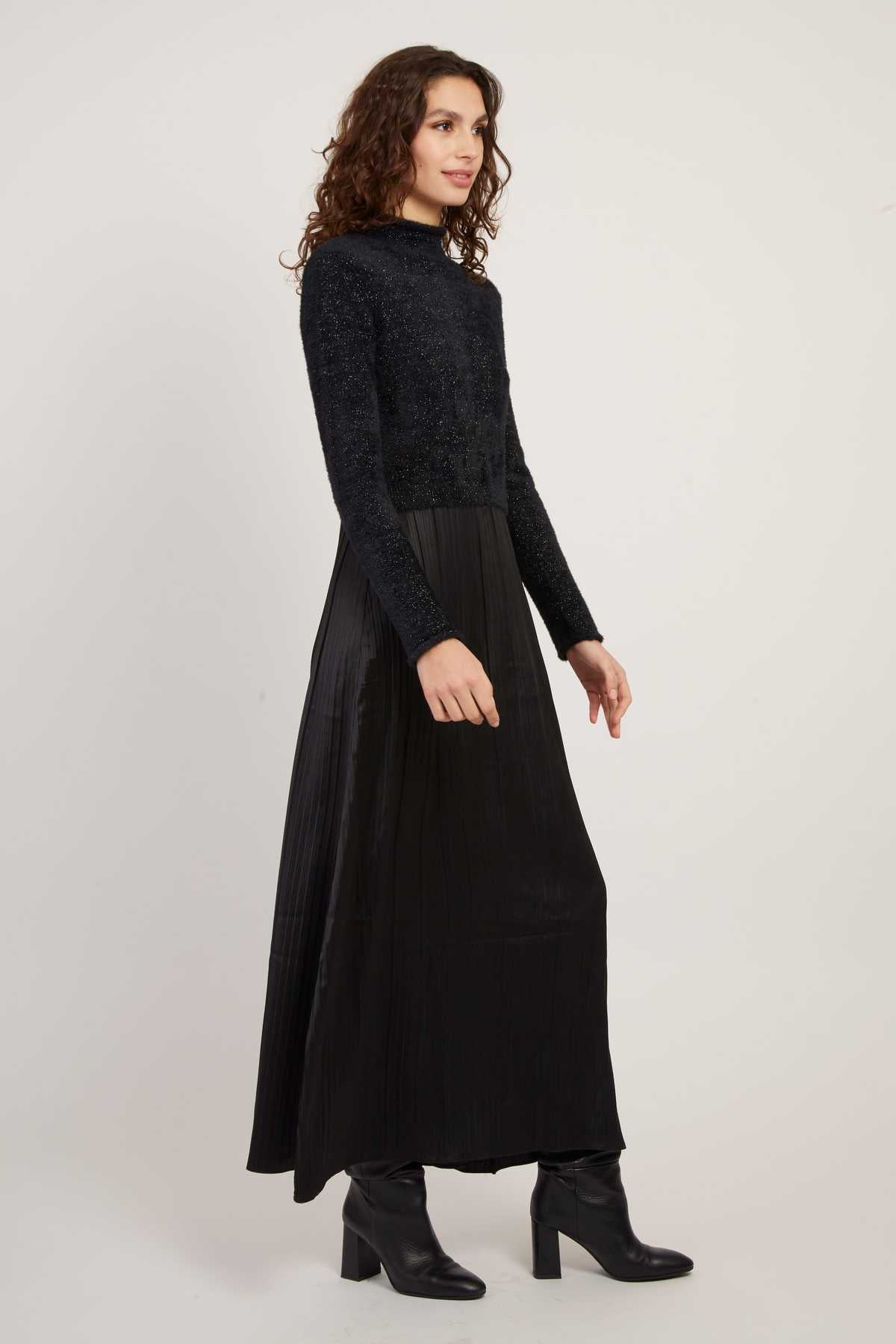 Derhy  ROBE LONGUE EN MAILLE FLUIDE VERLAINE