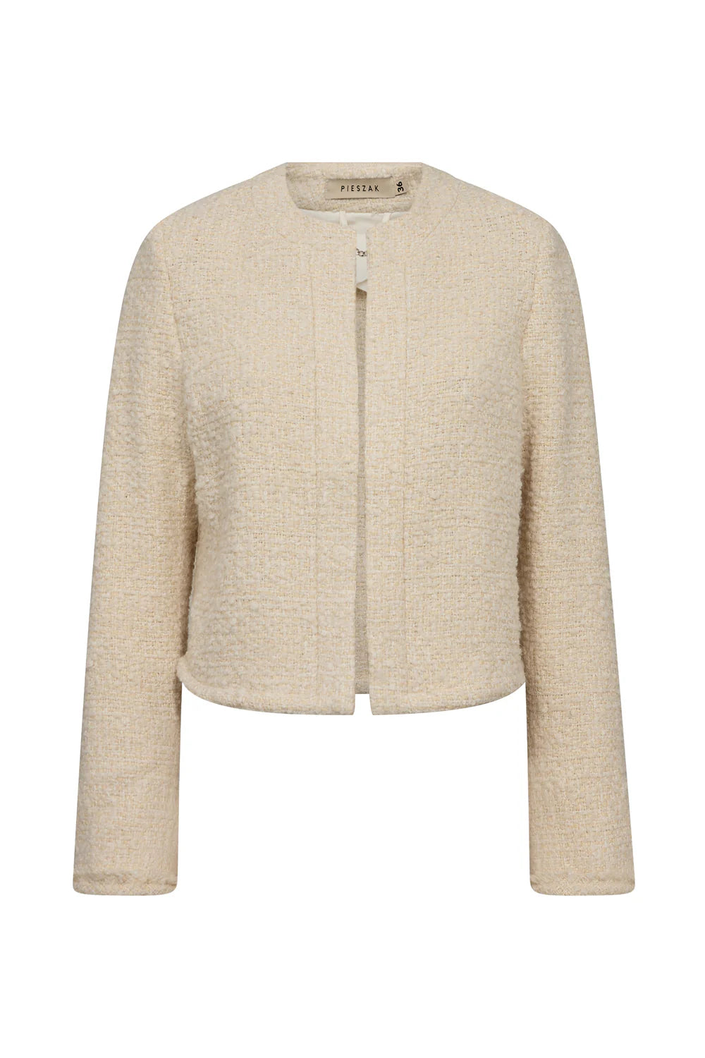 Pieszak PD-Aya Boucle Jacket - White Pearl