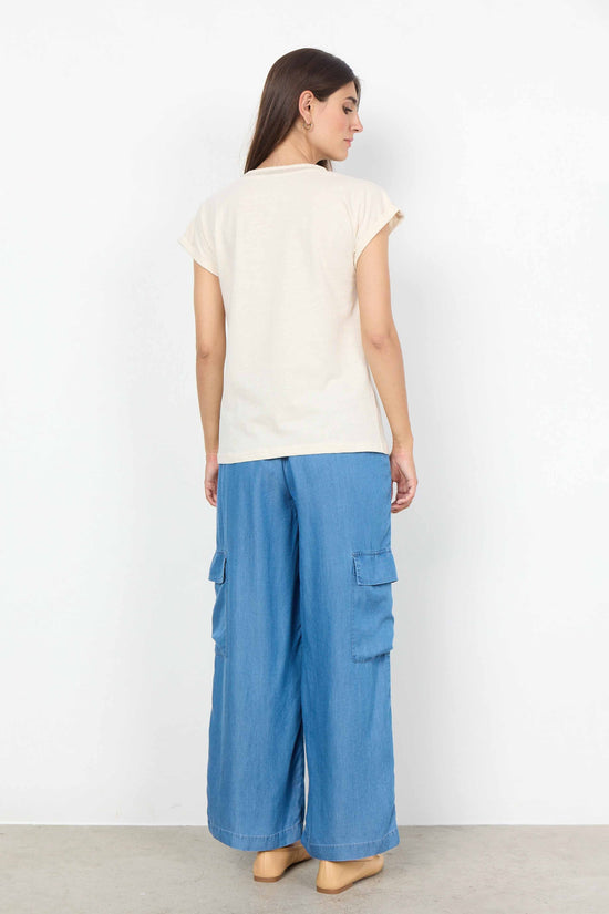 Load image into Gallery viewer, Soya Concept SC-BABETTE 57 T-SHIRT Cream
