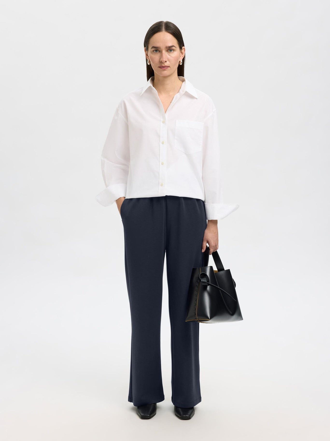 Selected/Femme RELAXED FIT TROUSERS