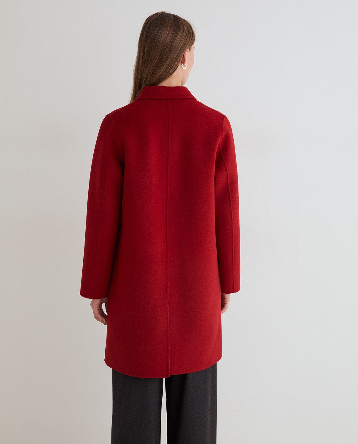 Yerse HANDMADE WOOL-BLEND MIDI COAT