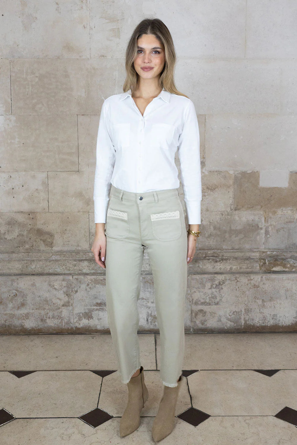 No2mor0 Roxy Straight Leg Trouser - 26" Leg