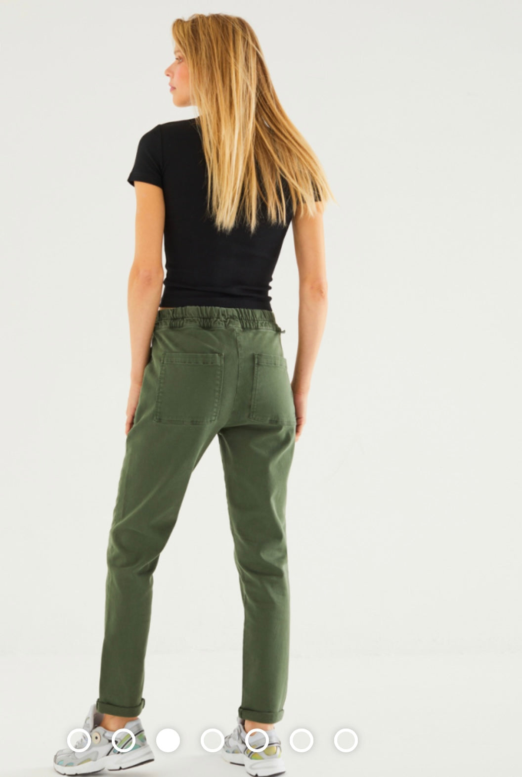Reiko Roma CARGO TROUSER ROMA JOG - ARMY