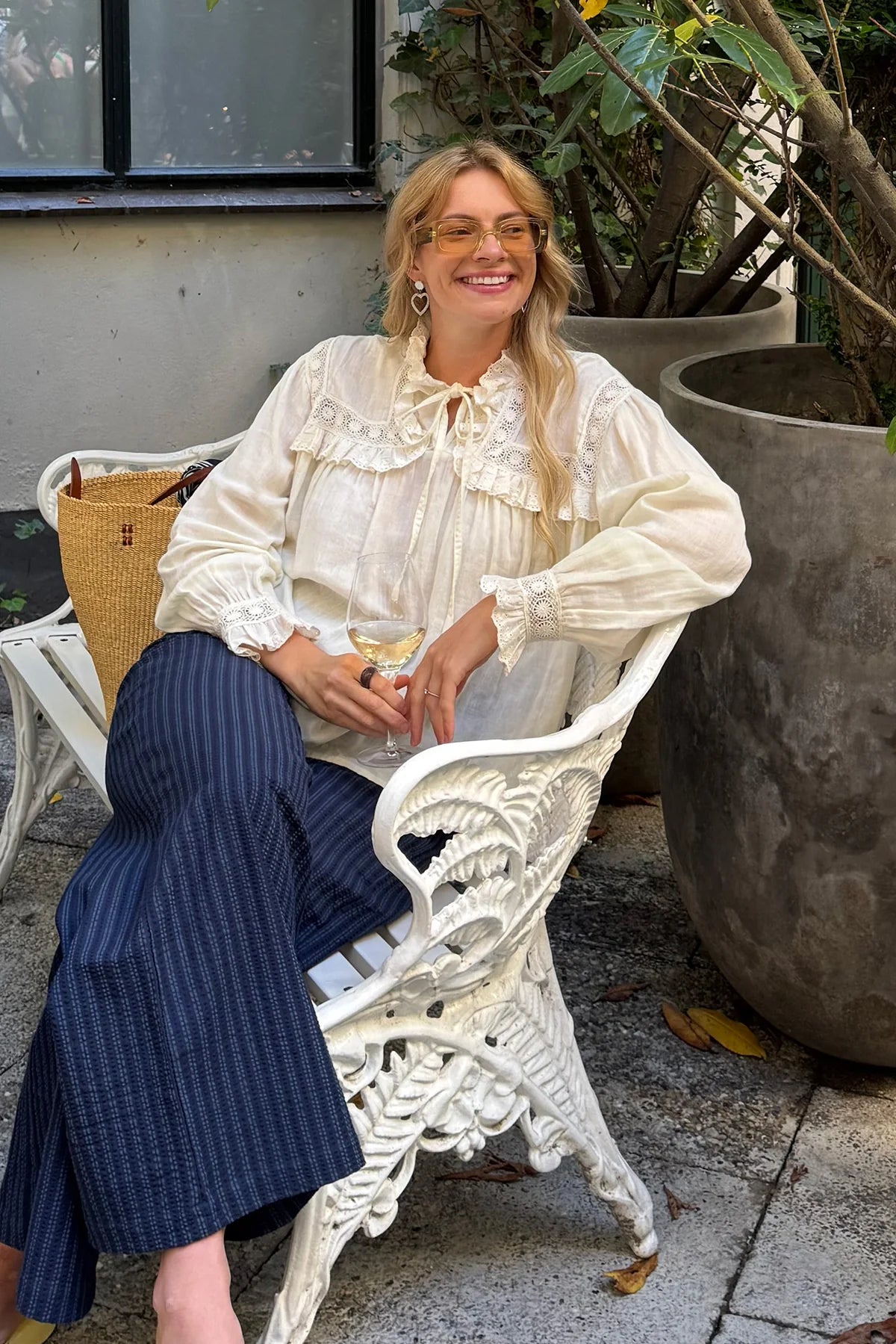 Lollys Laundry  GemmaLL Shirt LS Creme