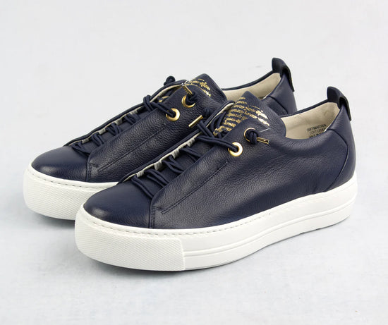 Paulgreen  5017-015 MAINCALF SPACE/GOLD Navy