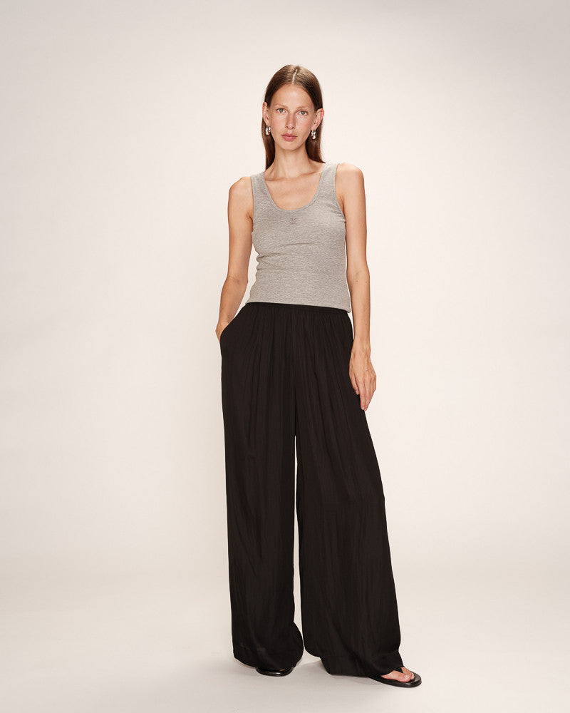 Grace And Mila PANTALON NOIR RAIN