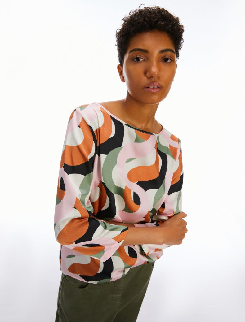 Pennyblack Patterned twill blouse