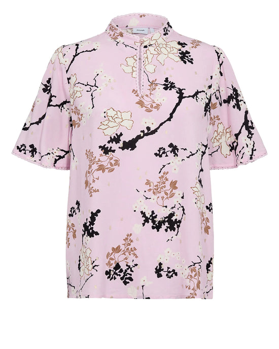 Load image into Gallery viewer, Numph NUCATALIN BLOUSE - Roseate Spoonbill
