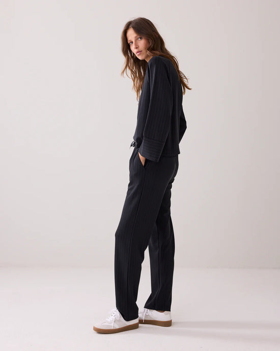 Summum Woman SOFT SCUBA PINSTRIPE TOP