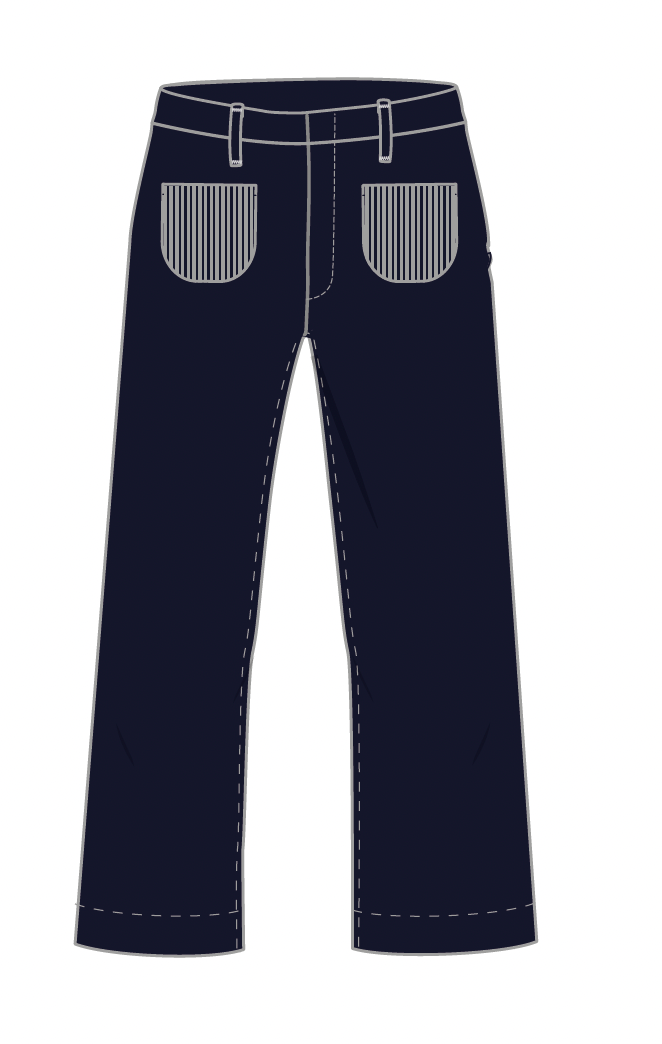 No2mor0 Hendrix Straight Leg Trouser – 28″ Leg