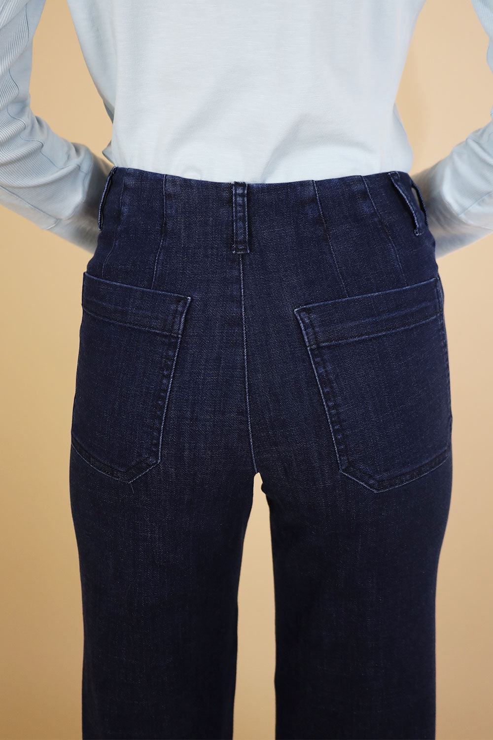 No2mor0 Toni Wide Leg Denim Trouser – 26" Leg