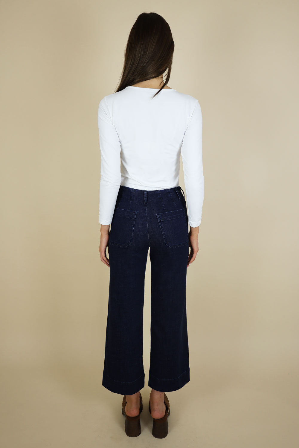 No2mor0 Toni Wide Leg Denim Trouser – 26" Leg