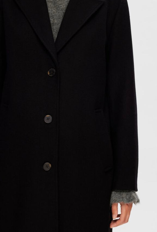 Selected/Femme SINGLE-BREASTED WOOL COAT
