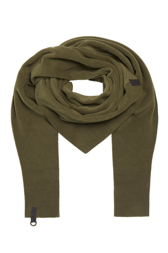 Henriette Steffensen TRIANGLE SCARF | 4051 MOSS