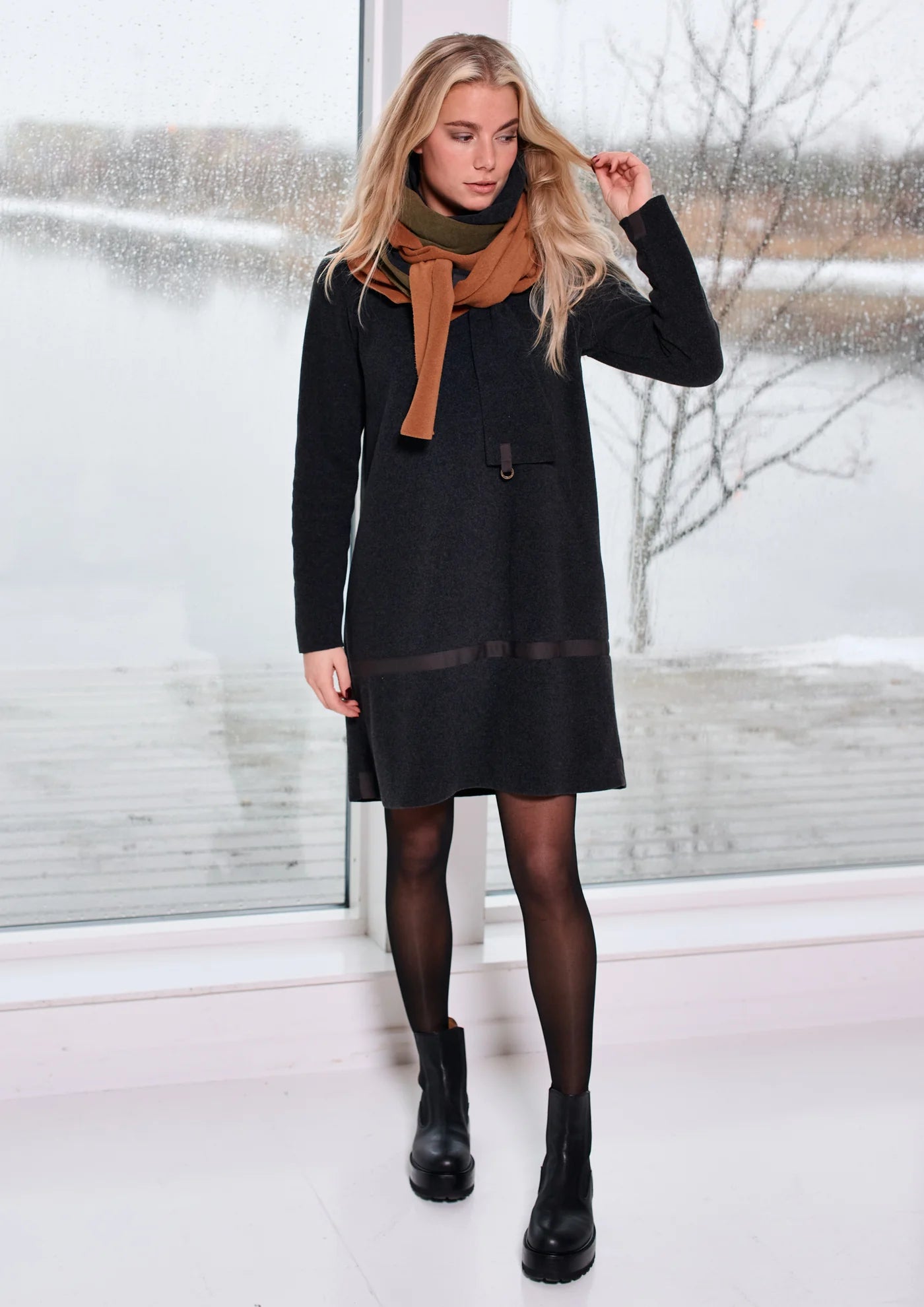Henriette Steffensen DRESS | 3245 SOFT BLACK