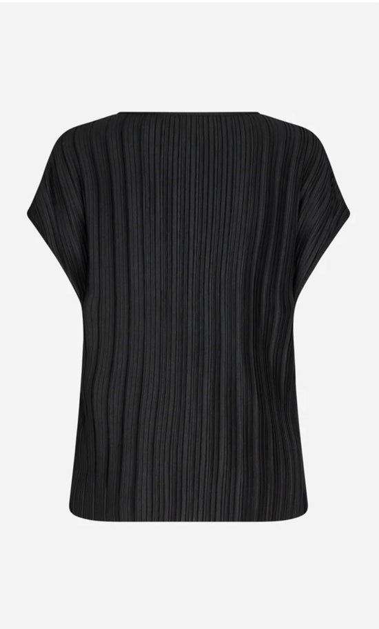 Soya Concept SC-KIRIT 1 T-SHIRT BLACK