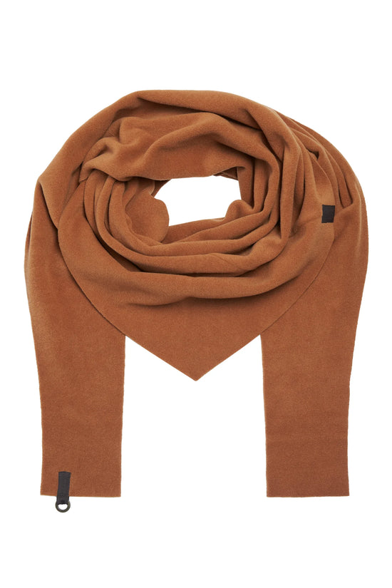 Henriette Steffensen TRIANGLE SCARF | 4051 RUST
