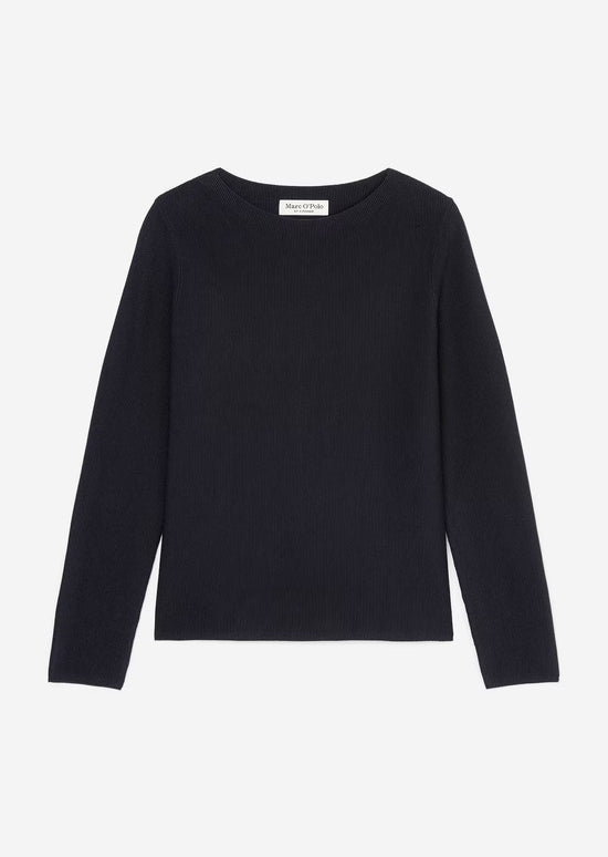 Marc O Polo JUMPER WITH RICE GRAIN STRUCTURE MADE OF SOFT ORGANIC COTTON