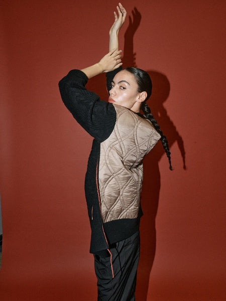 Heyanno MMHRich Quilt Cardigan