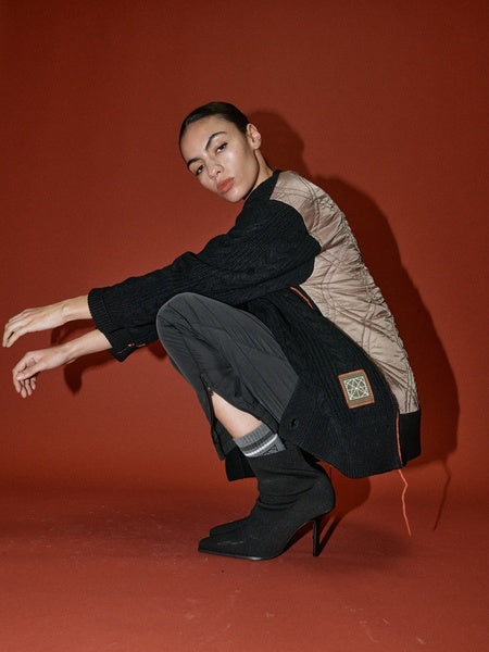 Heyanno MMHRich Quilt Cardigan