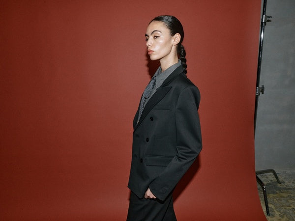 Heyanno MMHDesire Crew Blazer Box fit