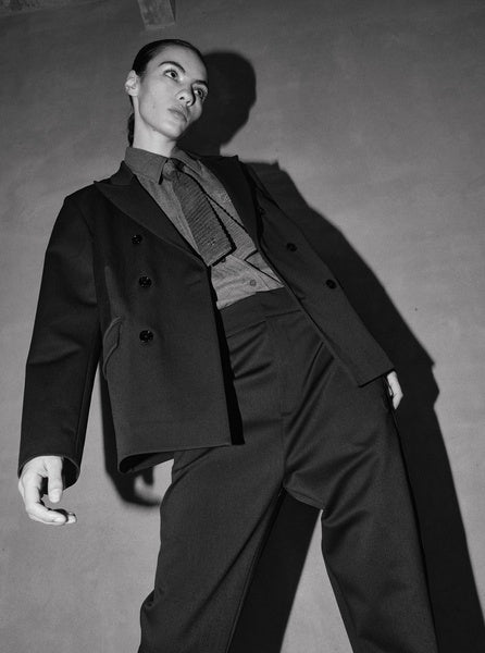 Heyanno MMHDesire Crew Blazer Box fit