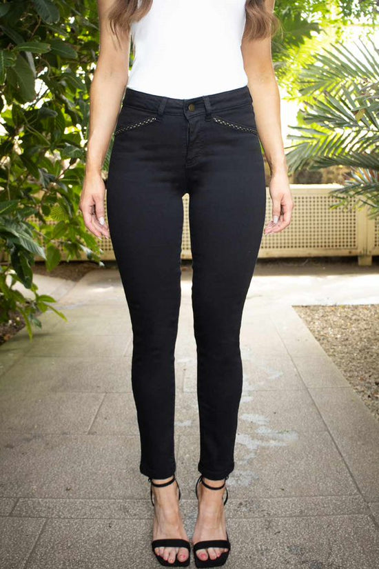 Load image into Gallery viewer, No2mor0 Victoria Stretch Slim Trouser - 28&amp;quot; Leg
