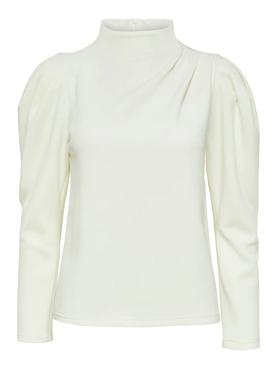 Selected/Femme SLFFENJA Sweat - Snow White