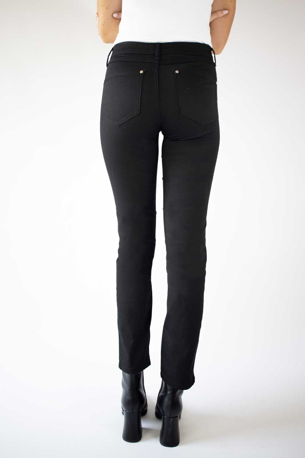 Load image into Gallery viewer, No2mor0 Dianne Trouser - 30&amp;quot; Leg Black
