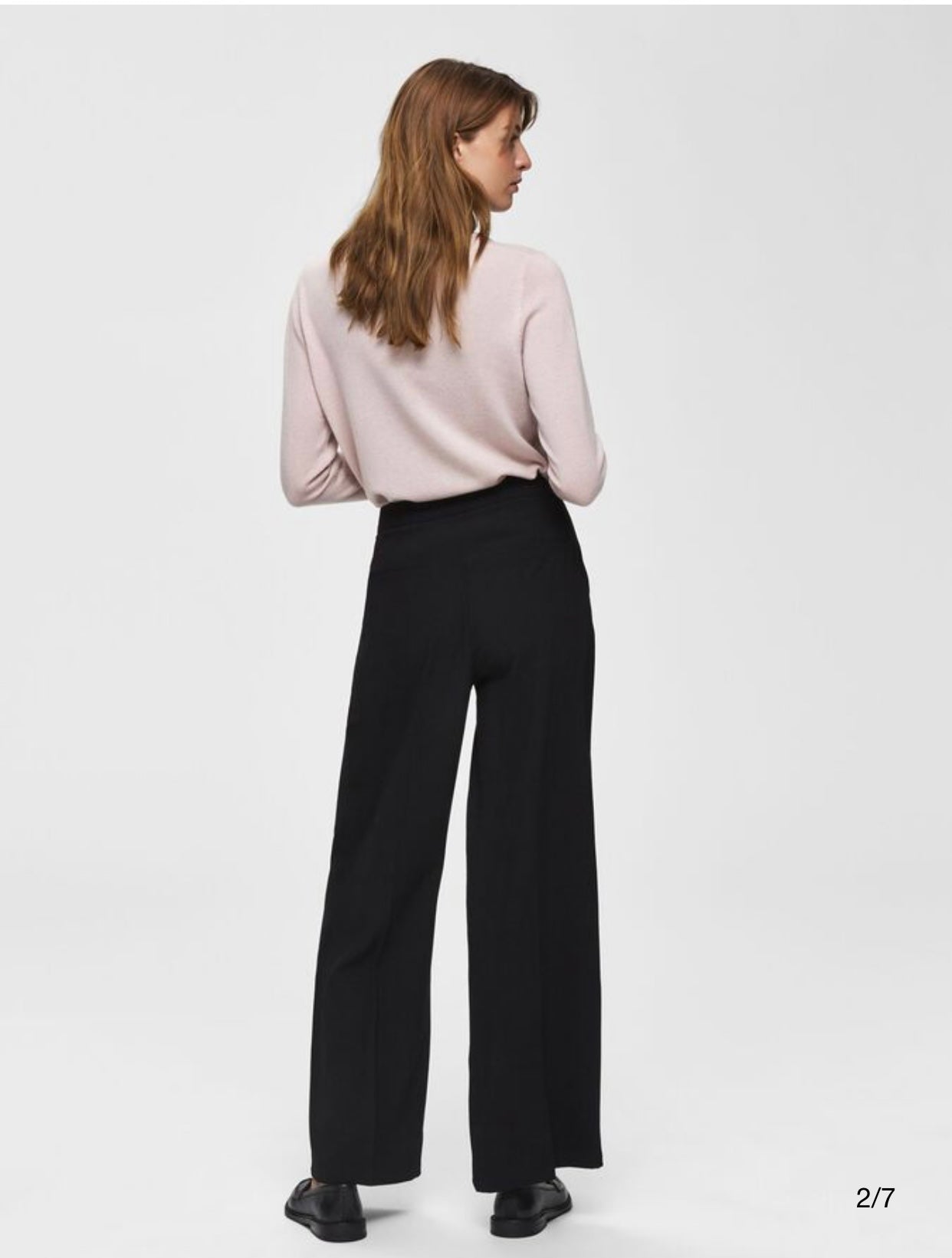 Selected/Femme MID WAIST TROUSERS